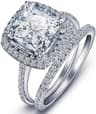 White Gold Plated Princess